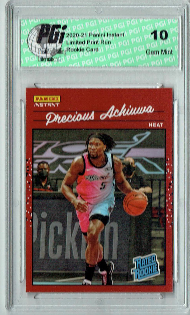 Precious Achiuwa 2020 Panini Instant #RR20 Retro Rated 1/3558 Rookie Card PGI 10