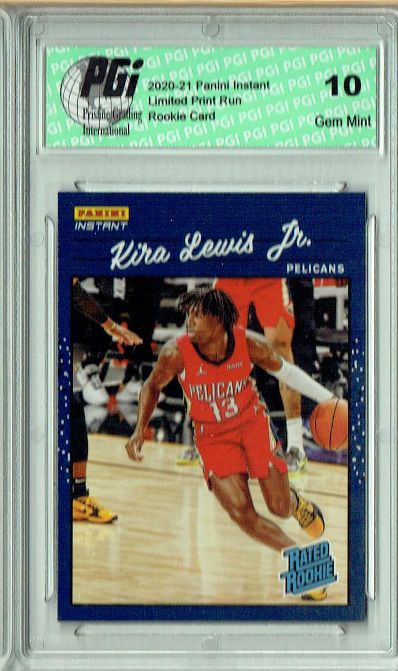 Kira Lewis Jr. 2020 Panini Instant #RR13 Retro Rated 1/3558 Rookie Card PGI 10