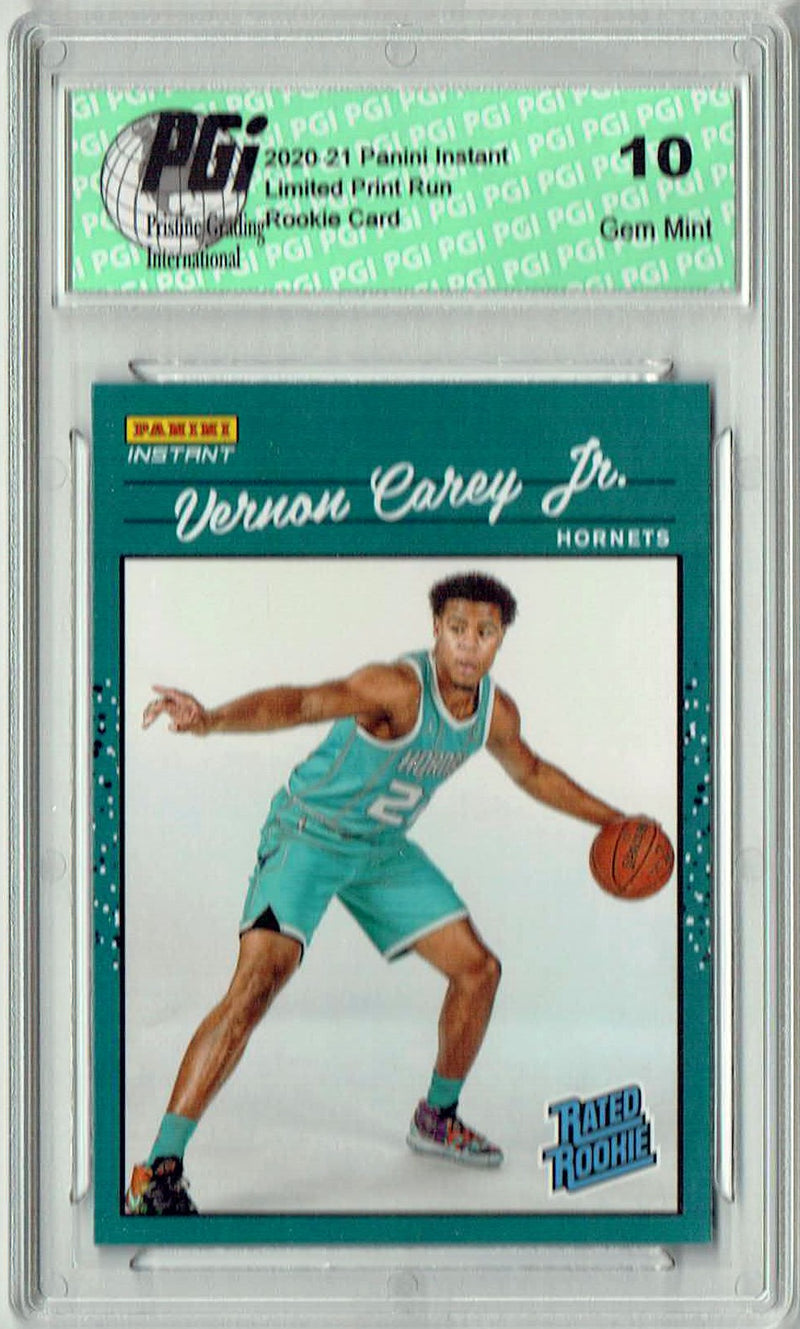 Vernon Carey Jr. 2020 Panini Instant #RR30 Retro Rated 1/3558 Rookie Card PGI 10