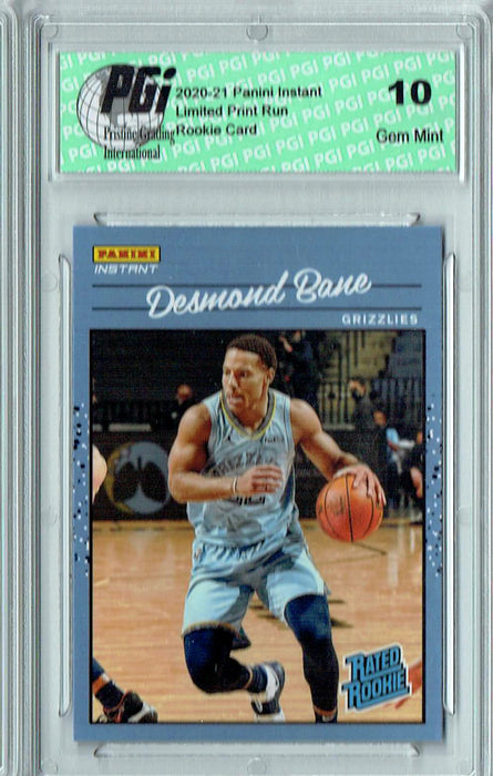 Desmond Bane 2020 Panini Instant #RR29 Retro Rated 1/3558 Rookie Card PGI 10