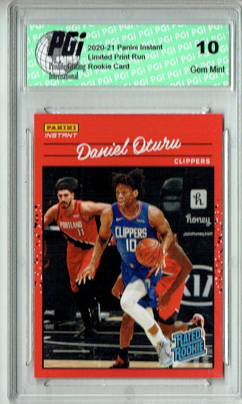 Daniel Oturu 2020 Panini Instant #RR31 Retro Rated 1/3558 Rookie Card PGI 10