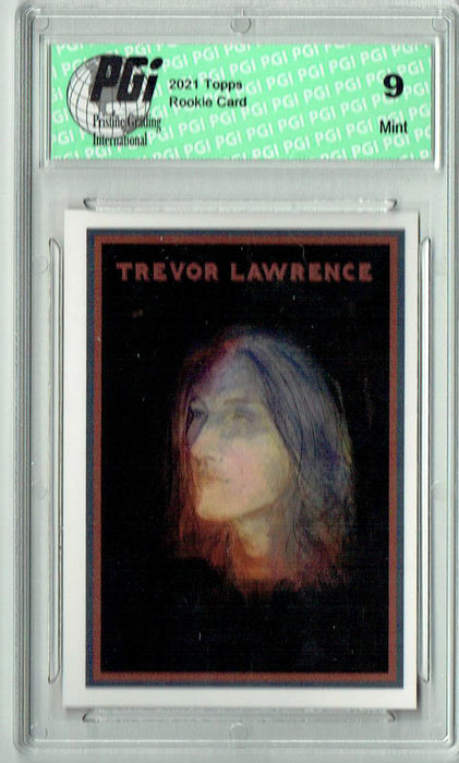 PGI 9 Trevor Lawrence 2021 Topps X #32 Avalanche #2 Rookie Card