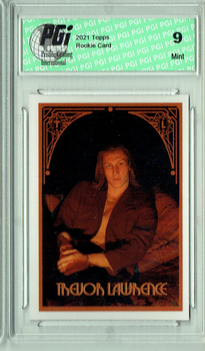 PGI 9 Trevor Lawrence 2021 Topps X #42 Metropolitan #2 Rookie Card