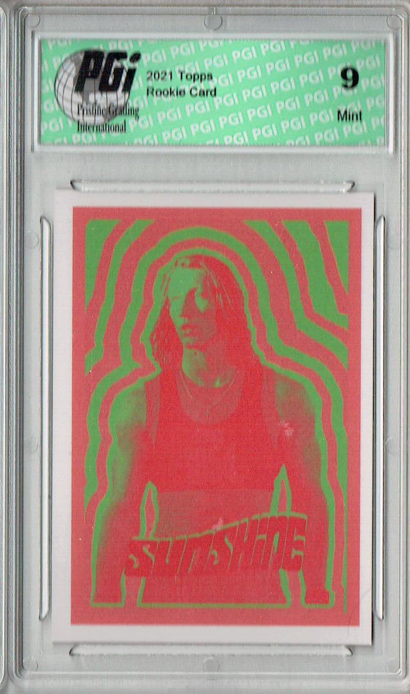 PGI 9 Trevor Lawrence 2021 Topps X #50 Watermelon Rookie Card