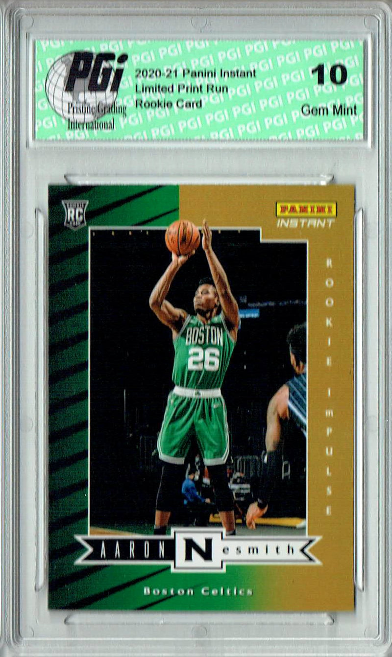 Aaron Nesmith 2020 Panini Instant #RI-14 Impulse 1740 Made Rookie Card PGI 10