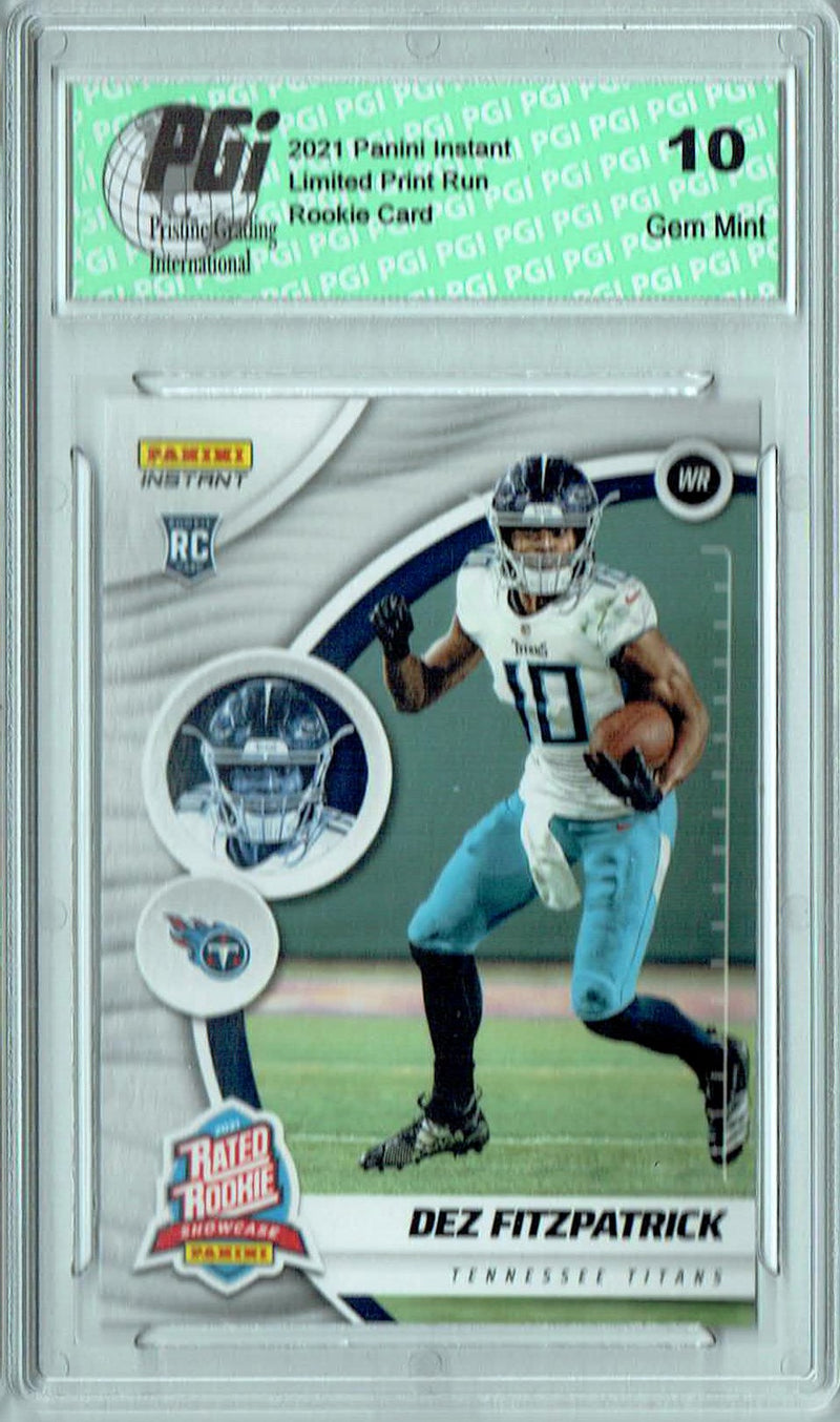 Dez Fitzpatrick 2021 Panini Instant #RS30 Rated Rookie 1/225 Rookie Card PGI 10