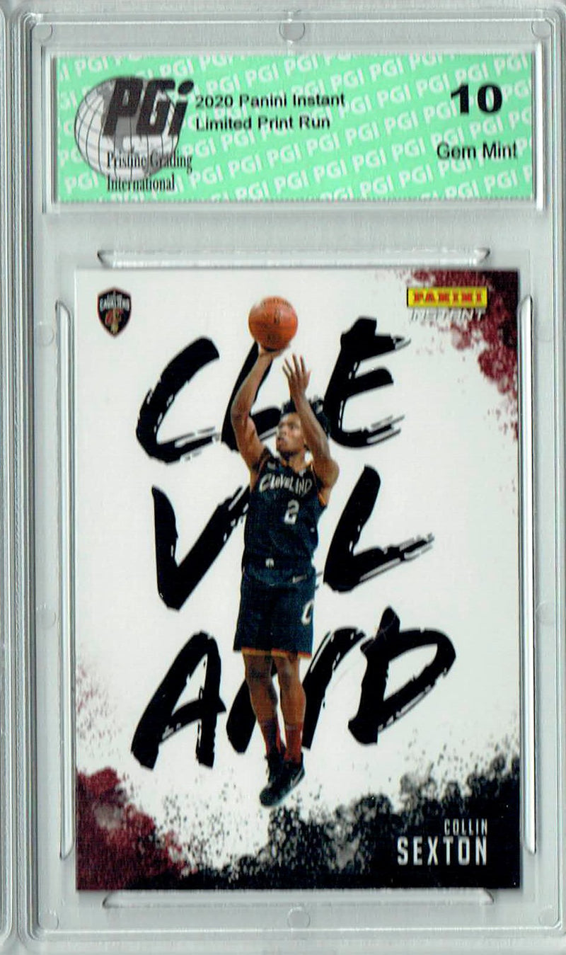Collin Sexton 2020 Panini Instant #MC-7 My City 1/2390 Rare Trading Card PGI 10
