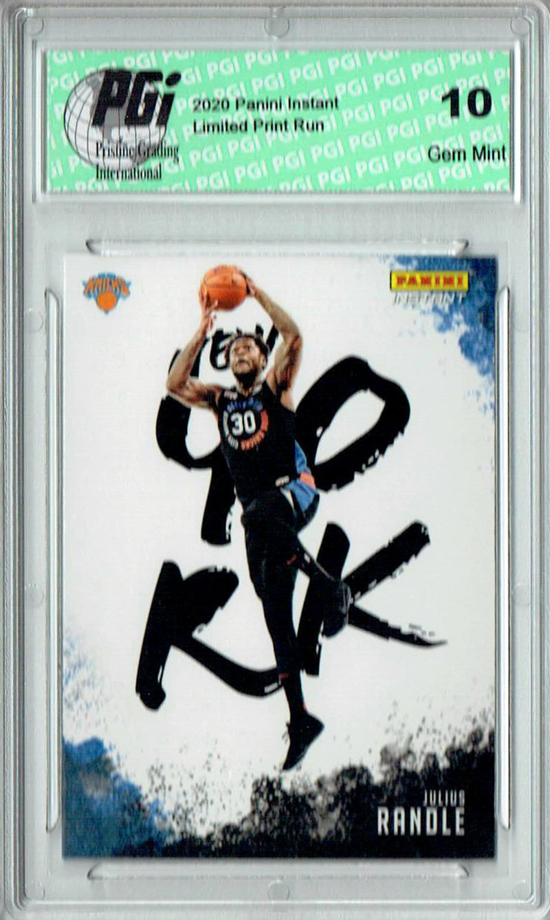 Julius Randle 2020 Panini Instant #MC-3 My City 1/2390 Rare Trading Card PGI 10