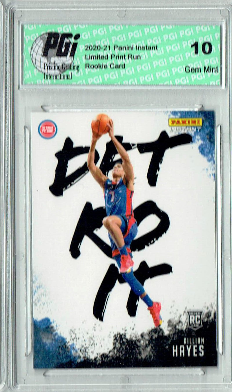 Killian Hayes 2020 Panini Instant #MC-8 My City 1/2390 Rookie Card PGI 10