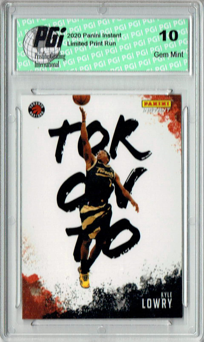 Kyle Lowry 2020 Panini Instant #MC-5 My City 1/2390 Rare Trading Card PGI 10