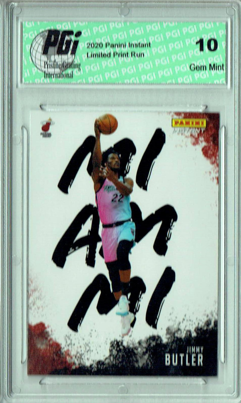 Jimmy Butler 2020 Panini Instant #MC-13 My City 1/2390 Rare Trading Card PGI 10