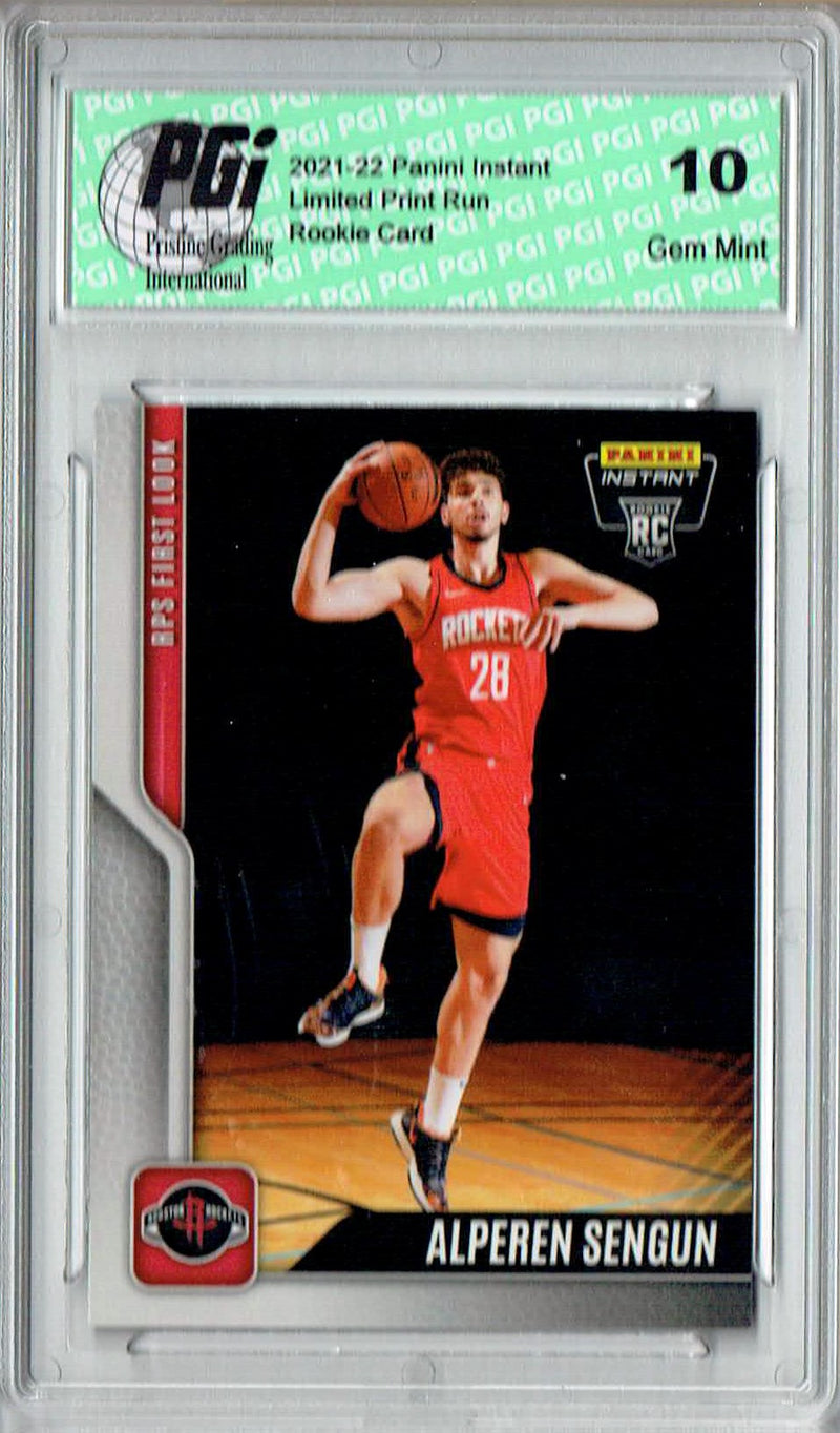 Alperin Sengun 2021 Panini Instant #16 RPS 1st Look 1/334 Rookie Card PGI 10