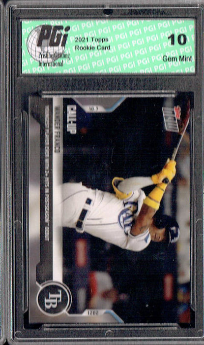 Wander Franco 2021 Topps Now #962 Print Run: 1,662 Rookie Card PGI 10