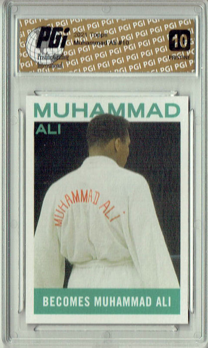 Muhammad Ali 2021 Topps #10 PRISTINE Rare Trading Card PGI 10