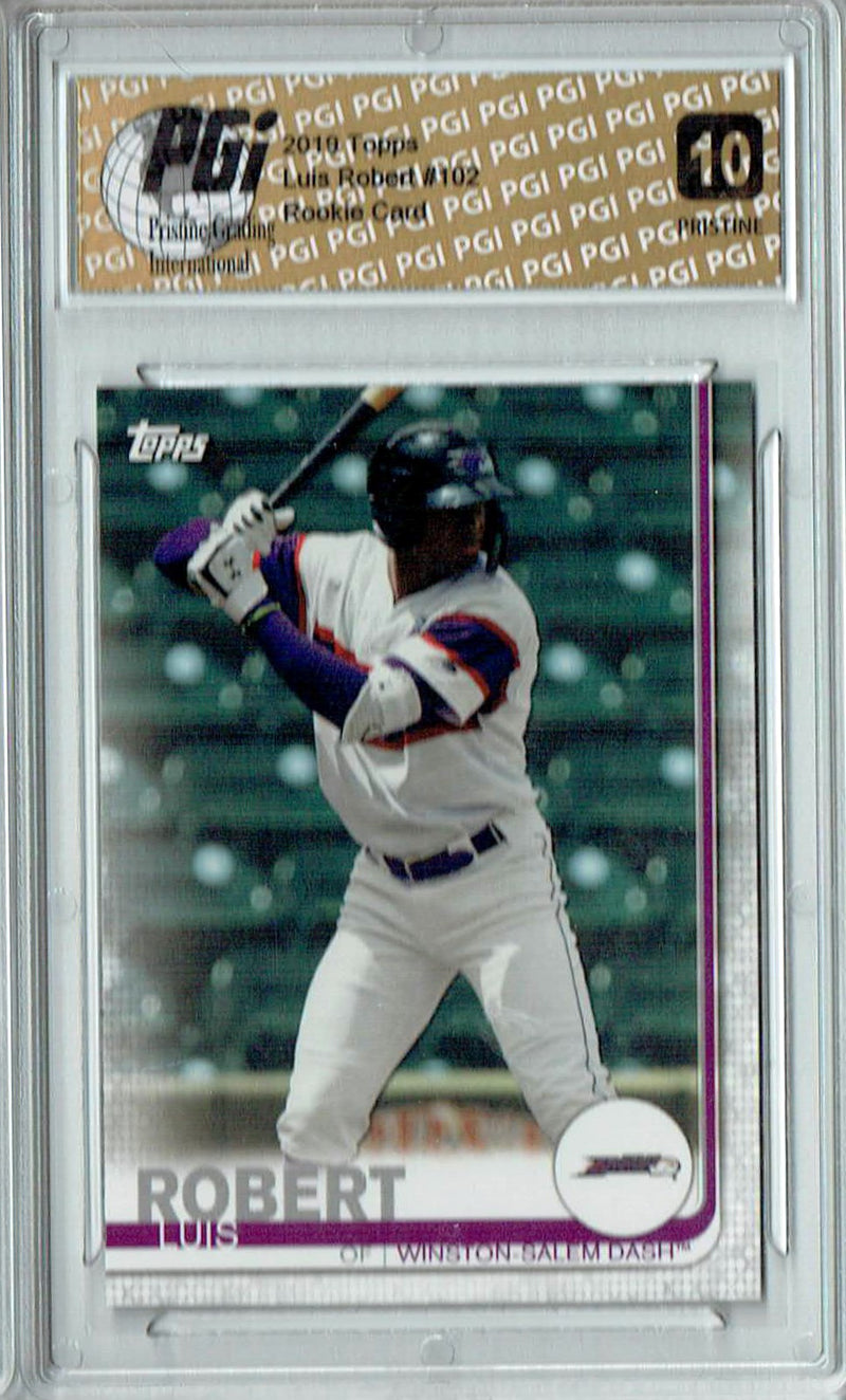 Luis Robert 2019 Topps Pro Debut #102 PRISTINE Rookie Card PGI 10
