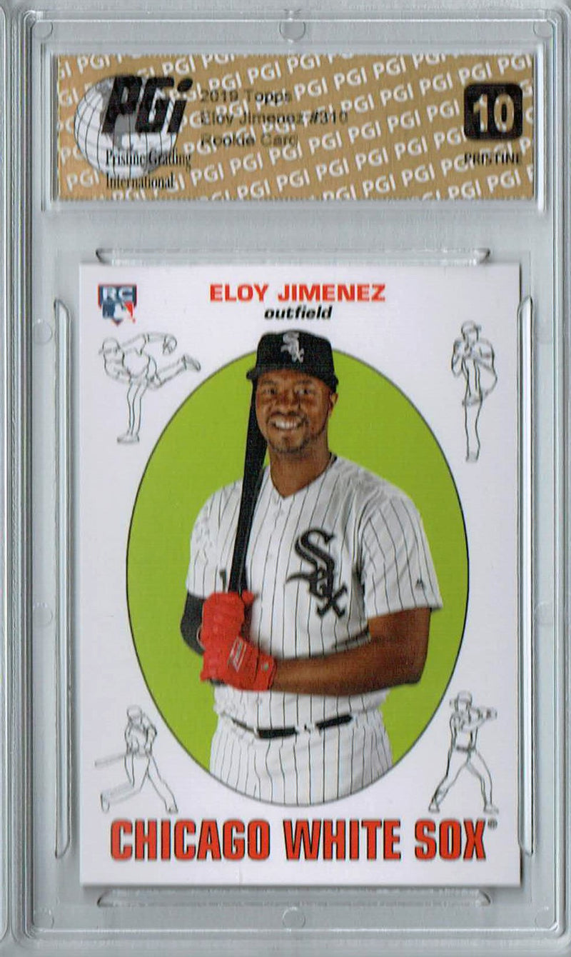 Eloy Jimenez 2019 Topps #310 PRISTINE Rookie Card PGI 10