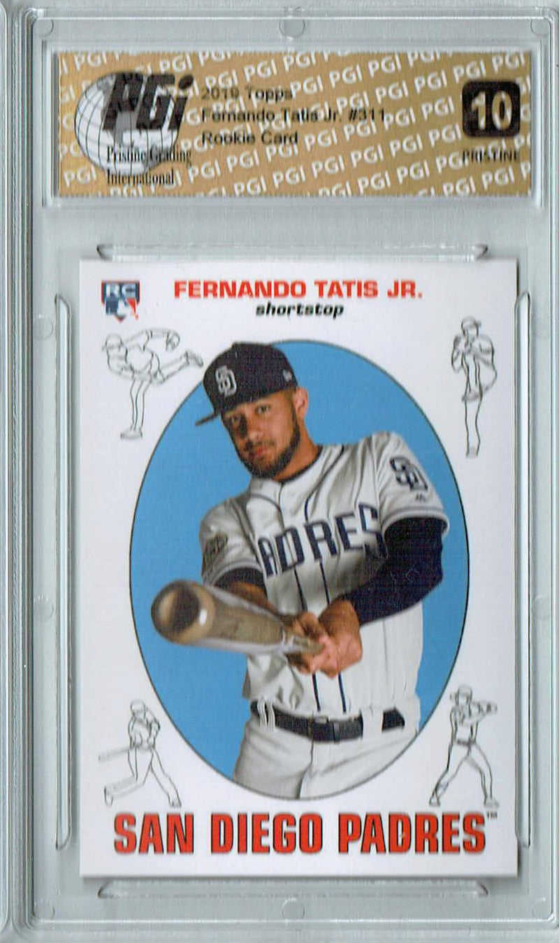 Fernando Tatis Jr. 2019 Topps Montgomery #5 PRISTINE Rookie Card PGI 10