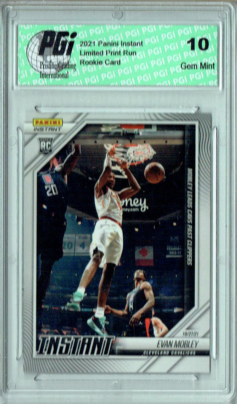 Evan Mobley 2021 Panini Instant #16 Only 269 Ever Made! Rookie Card PGI 10