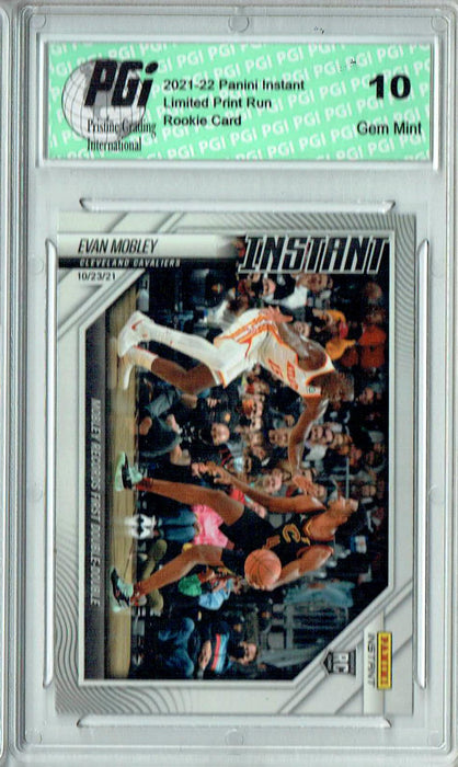 Evan Mobley 2021 Panini Instant #9 Tiny Print Run! 1/384! Rookie Card PGI 10