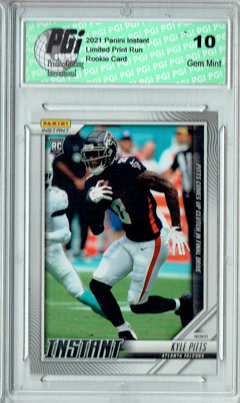 Kyle Pitts 2021 Panini Instant #75 Insane! Just 342 Made! Rookie Card PGI 10