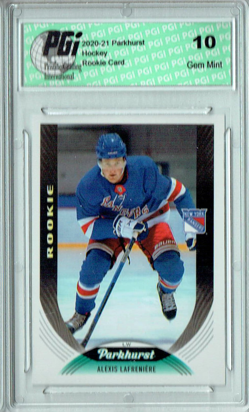 Alexis Lafreniere 2020-21 Parkhurst #287 Rookie Card PGI 10