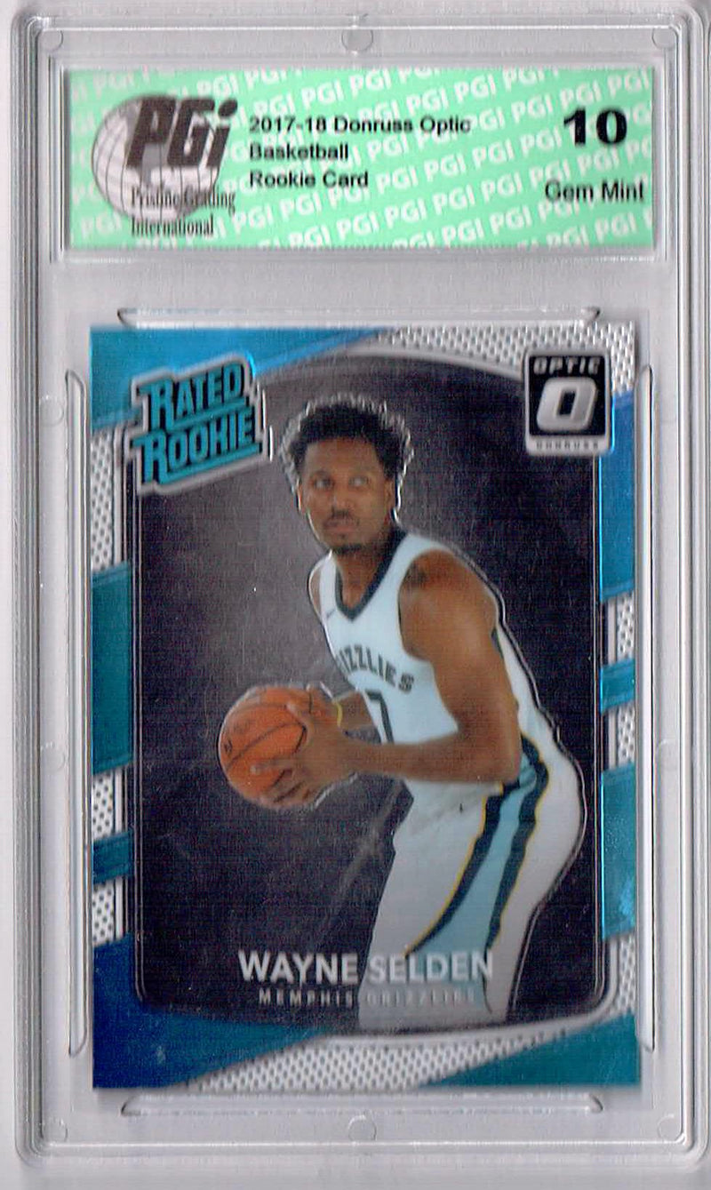 Wayne Selden 2017 Donruss Optic #153 Rookie Card PGI 10
