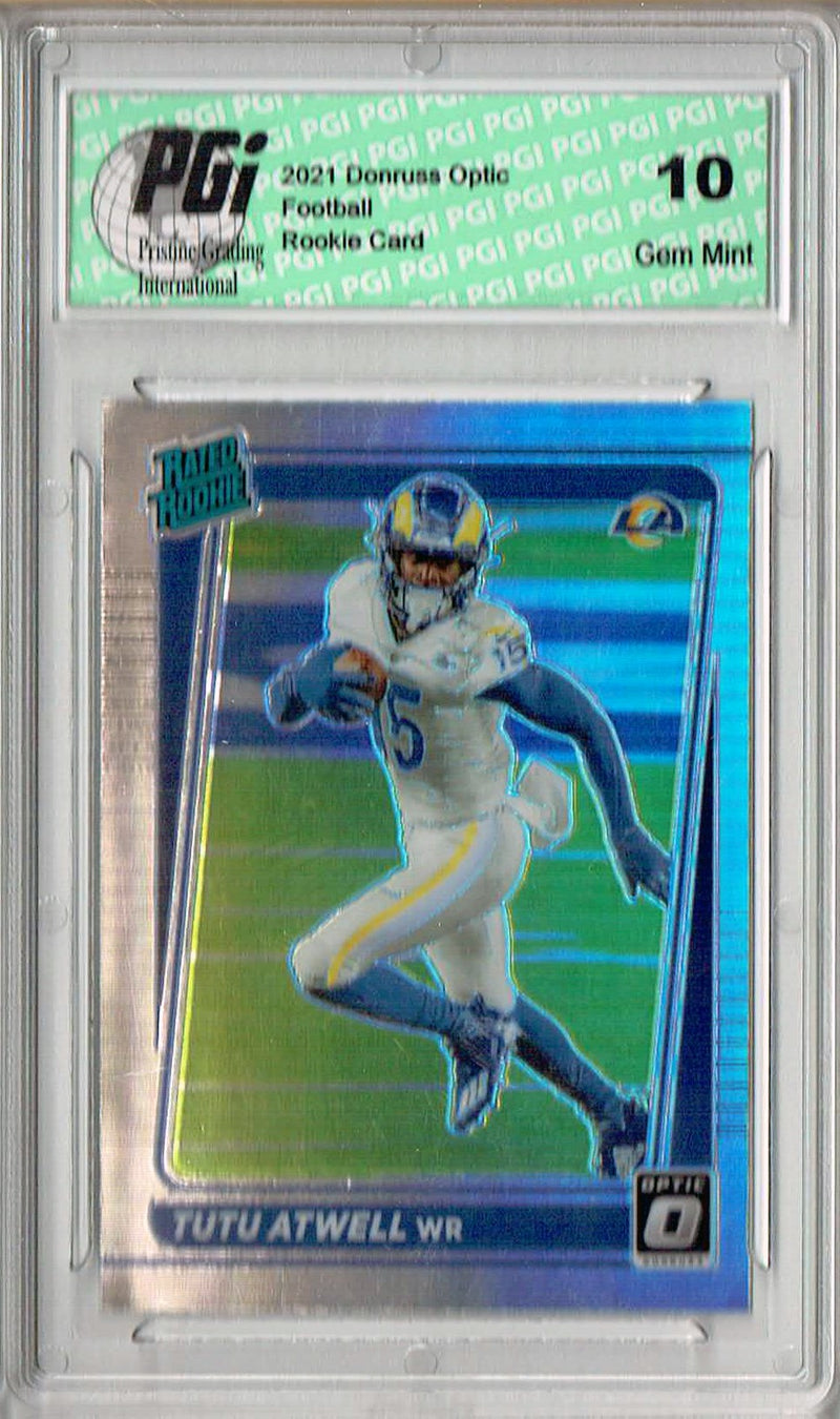 Tutu Atwell 2021 Donruss #P-272 Optic Preview Holo Rookie Card PGI 10