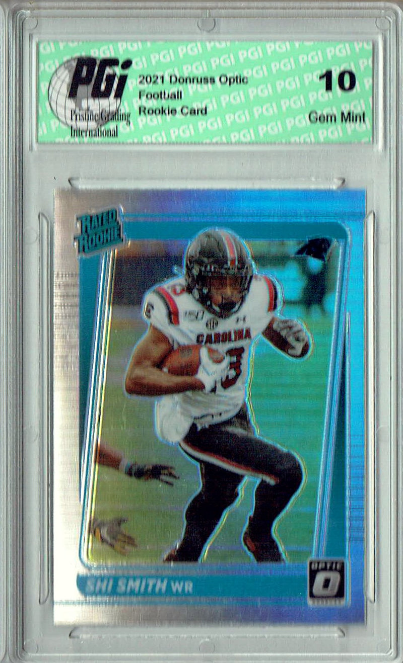 Shi Smith 2021 Donruss #P-315 Optic Preview Holo Rookie Card PGI 10