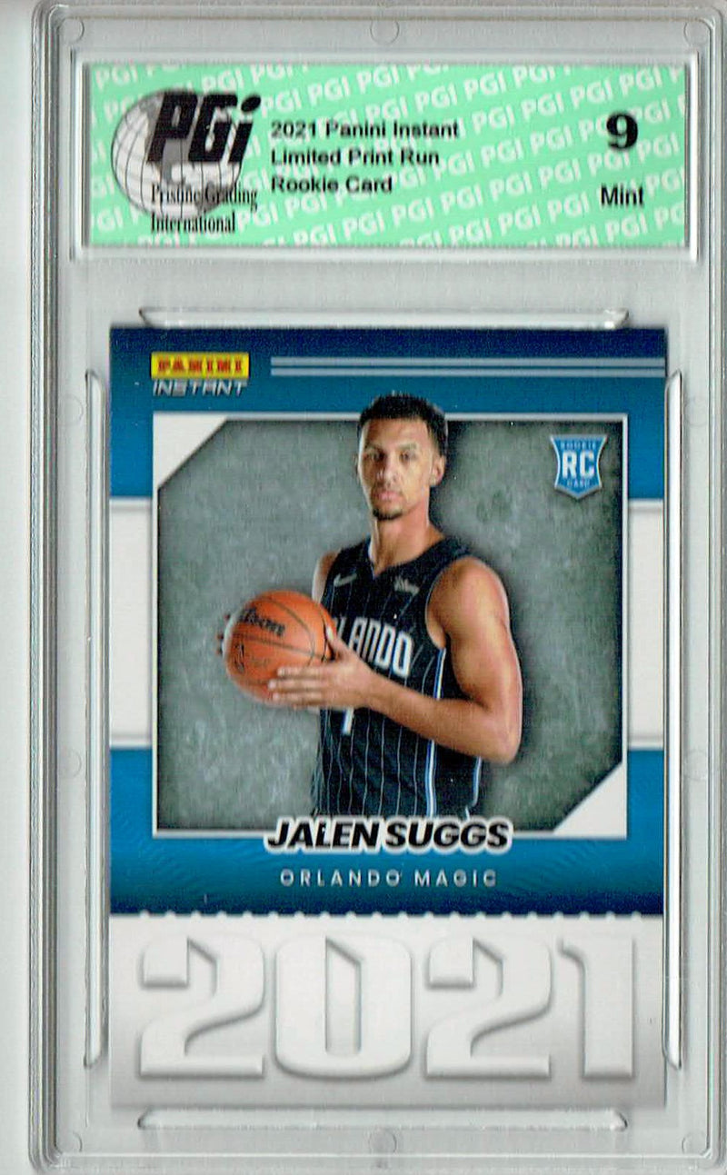 PGI 9 Jalen Suggs 2021 Panini Instant #YO-5 Year One 1/387 Made Rookie Card