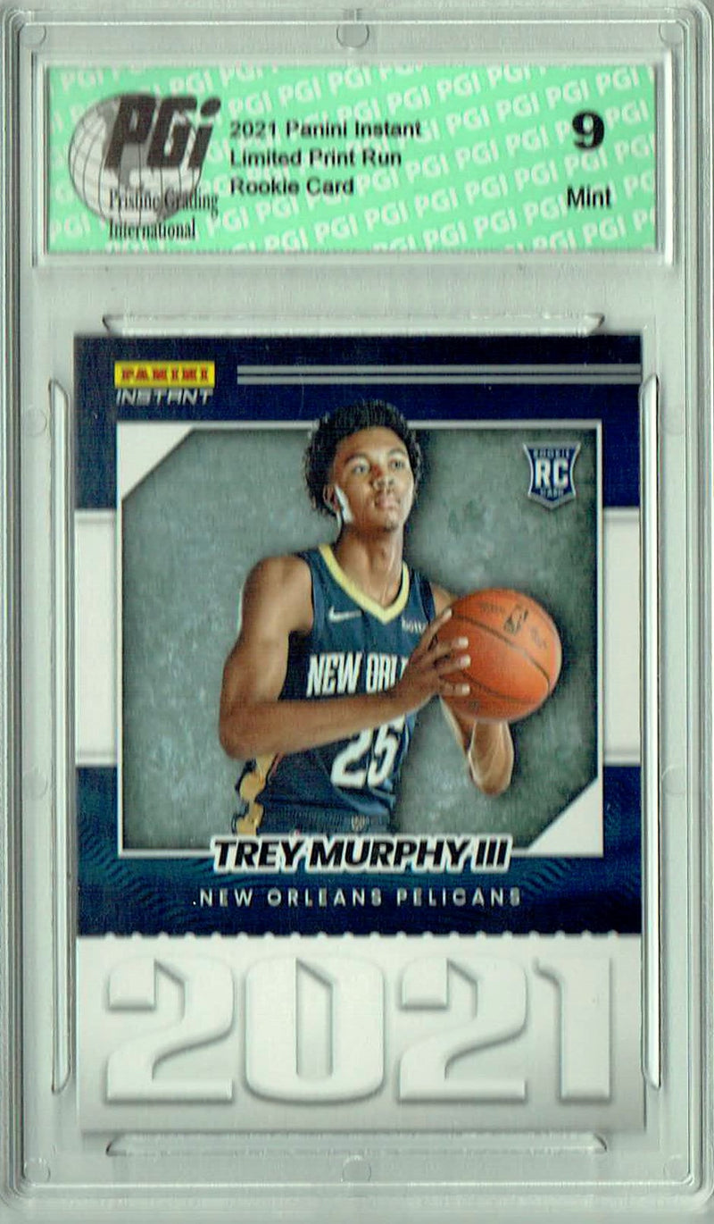 PGI 9 Trey Murphy III 2021 Panini Instant #YO-17 Year One 1 of 387 Rookie Card