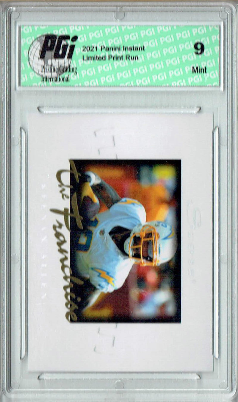 PGI 9 Keenan Allen 2021 Score #F17 The Franchise 1/1966 Made Trading Card
