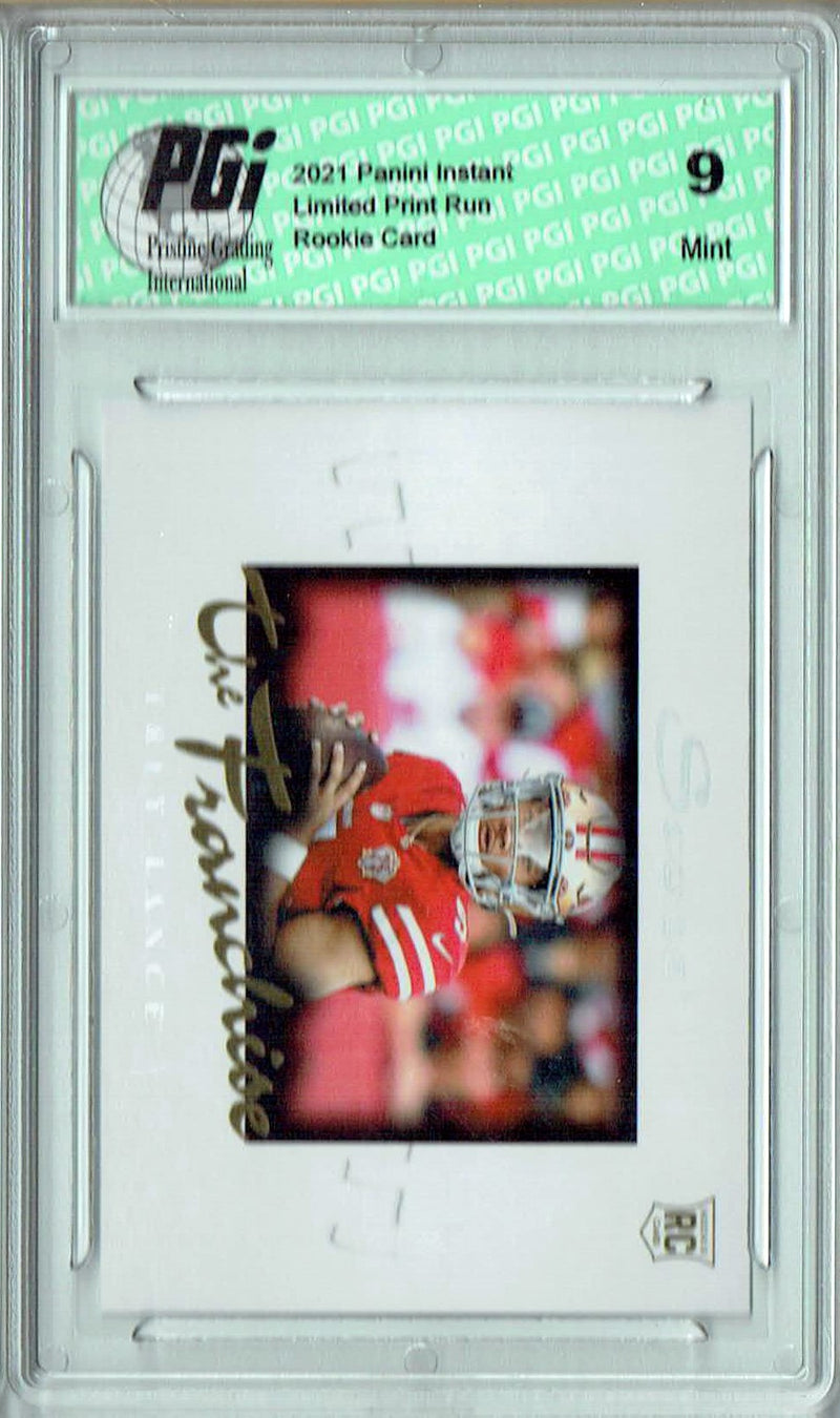 PGI 9 Trey Lance 2021 Score #F28 The Franchise 1/1966 Made Rookie Card
