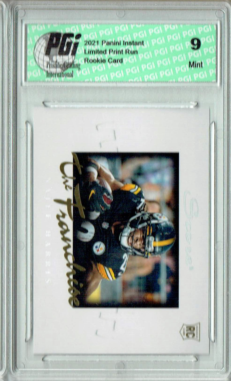 PGI 9 Najee Harris 2021 Score #F27 The Franchise 1/1966 Made Rookie Card