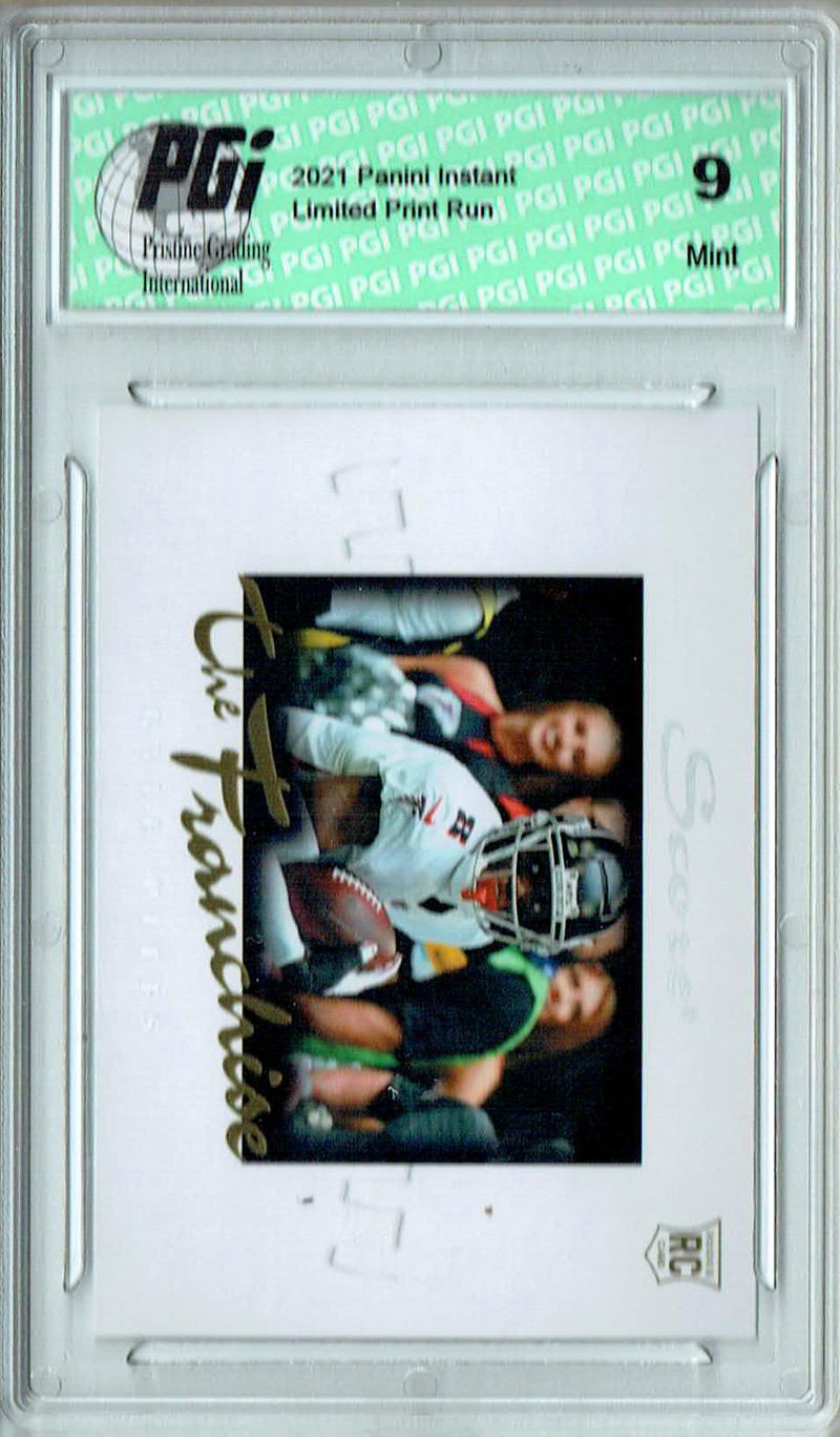 PGI 9 Kyle Pitts 2021 Score #F2 The Franchise 1/1966 Made Rookie Card