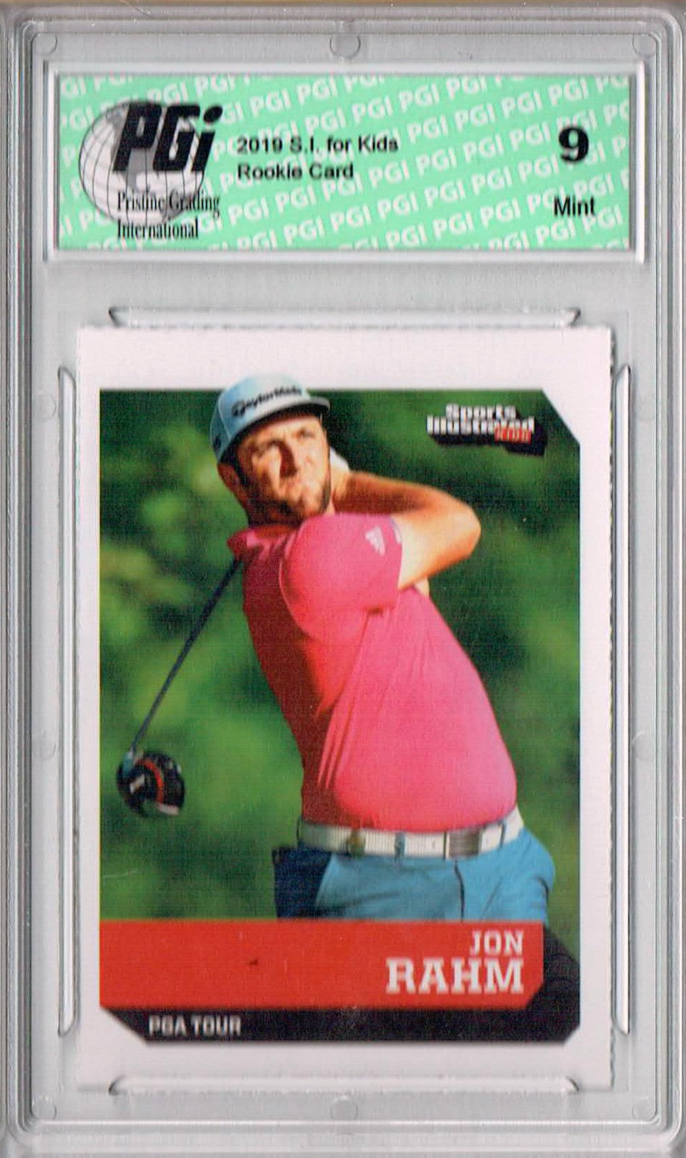 PGI 9 Jon Rahm 2019 S.I. for Kids #816 TRUE Rookie Card — Rookie Cards