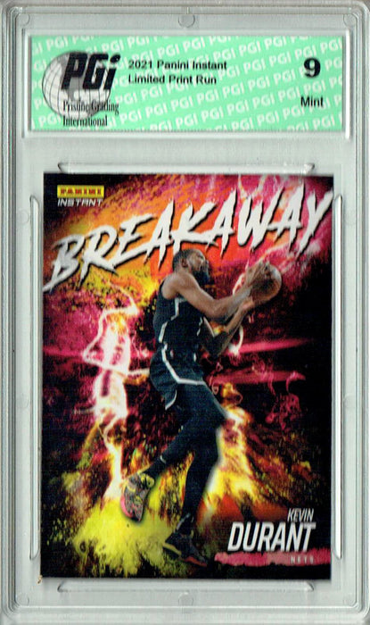 PGI 9 Kevin Durant 2021 Panini Instant #B20 Breakaway 1/2819 Rare Trading Card