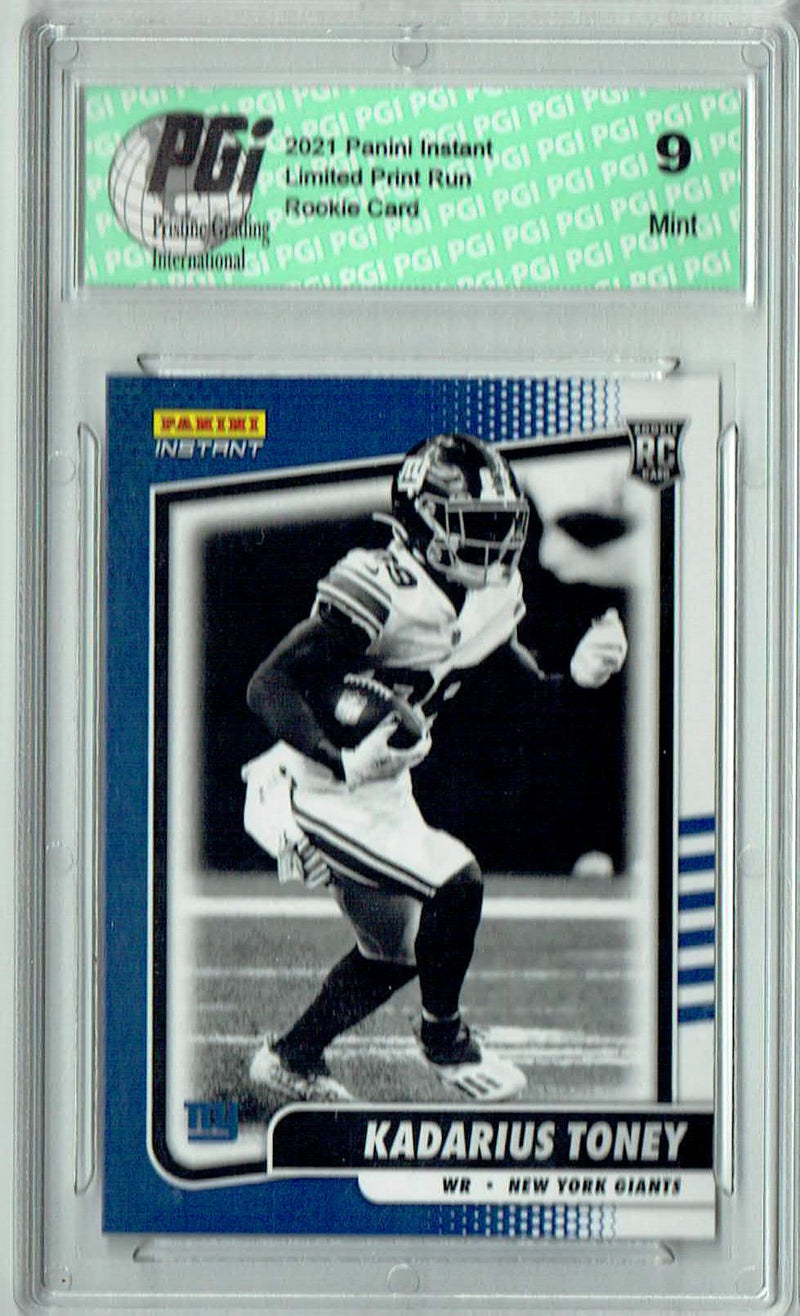 PGI 9 Kadarius Toney 2021 Panini Instant #BW10 Black & White 1/2728 Rookie Card