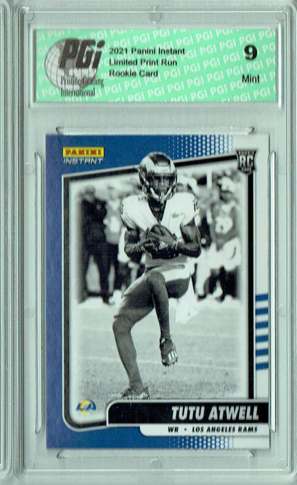 PGI 9 Tutu Atwell 2021 Panini Instant #BW18 Black & White 1/2728 Rookie Card