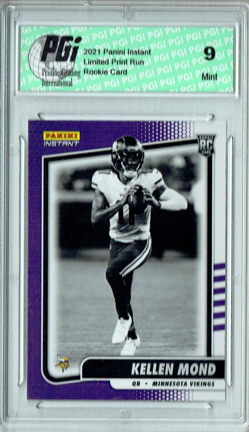PGI 9 Kellen Mond 2021 Panini Instant #BW21 Black & White 1/2728 Rookie Card