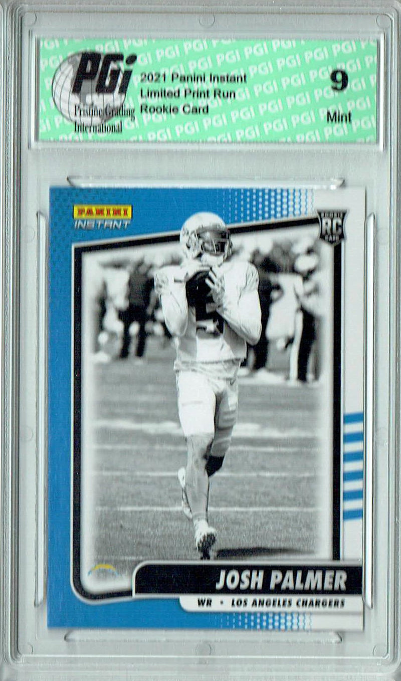 PGI 9 Josh Palmer 2021 Panini Instant #BW23 Black & White 1/2728 Rookie Card