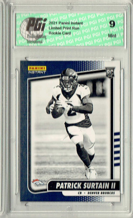 PGI 9 Patrick Surtain II 2021 Panini #BW38 Black & White 1/2728 Rookie Card