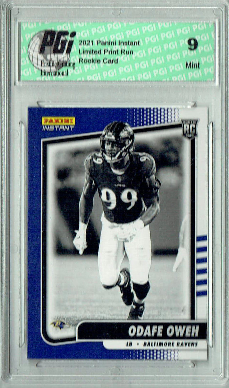 PGI 9 Odafe Oweh 2021 Panini Instant #BW39 Black & White 1/2728 Rookie Card