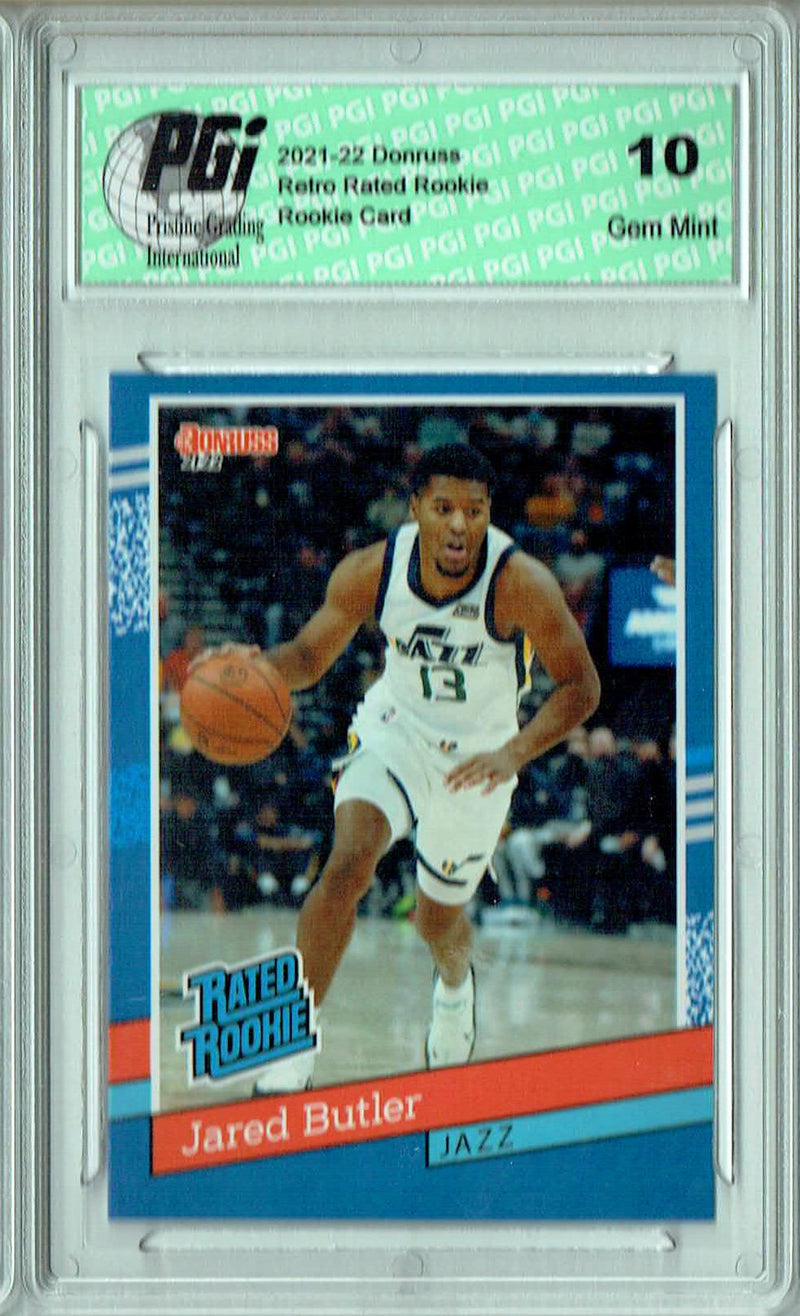 Jared Butler 2021 Donruss #RR-32 1/2502 Retro Rated Rookie Card PGI 10