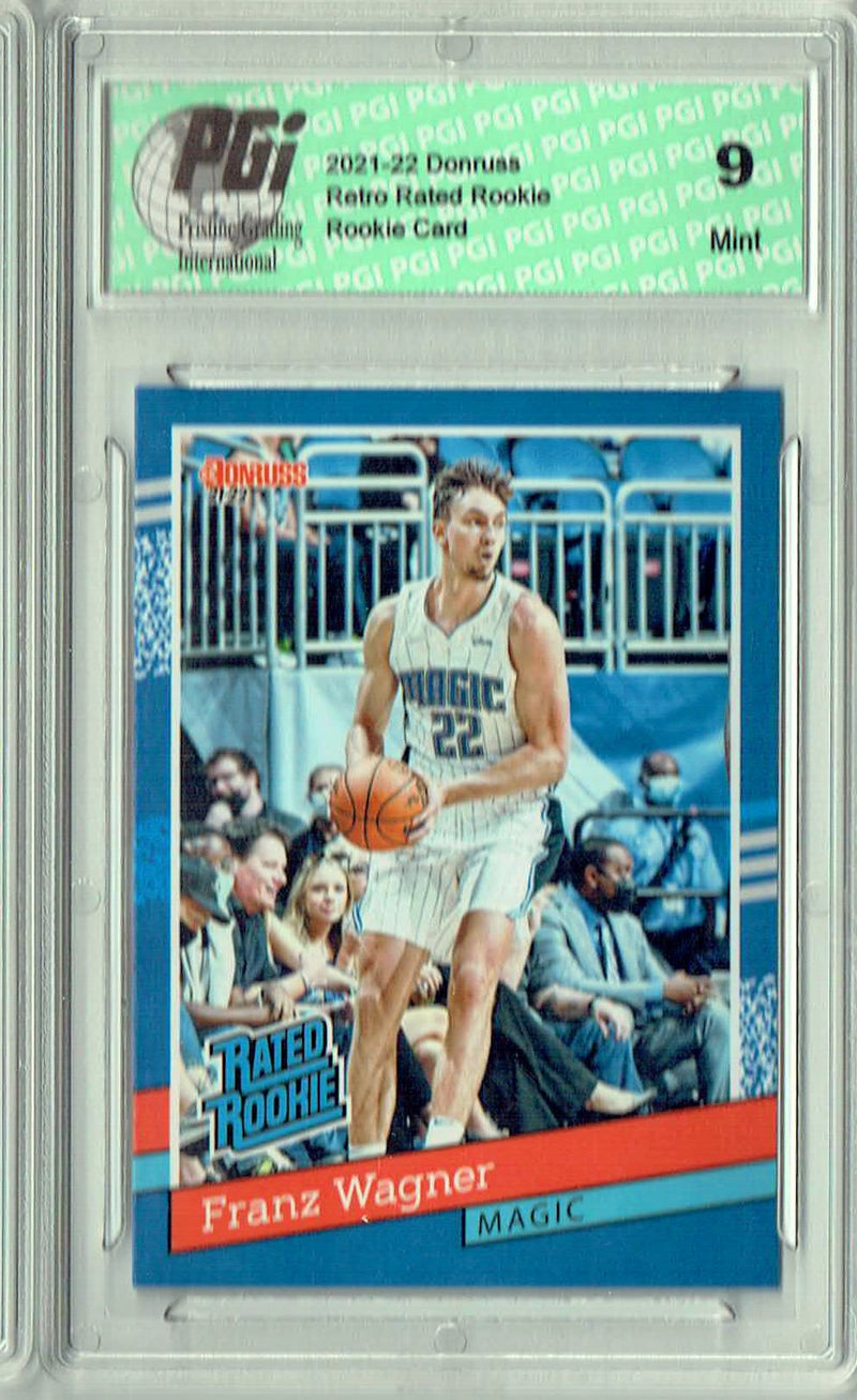 PGI 9 Franz Wagner 2021 Donruss #RR-8 1/2502 Retro Rated Rookie Card