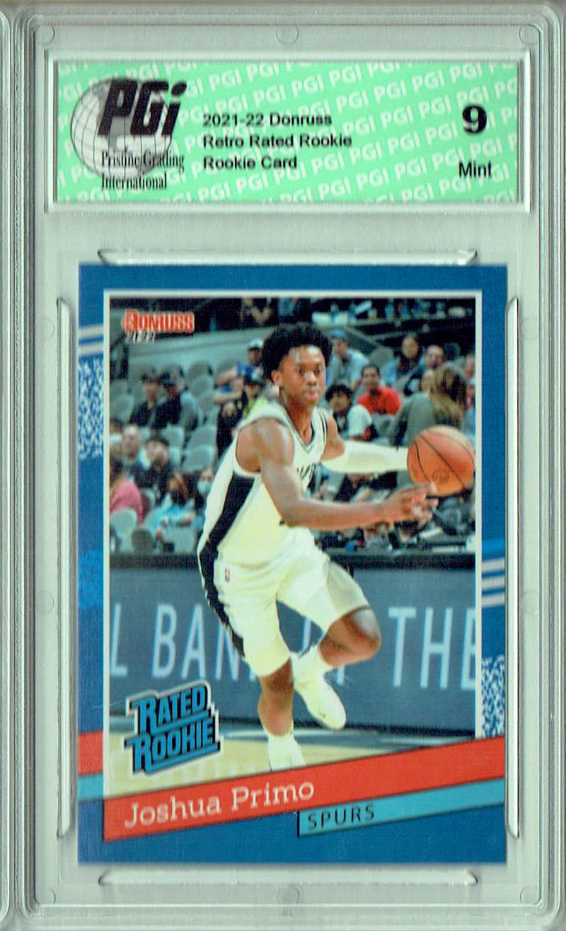 PGI 9 Joshua Primo 2021 Donruss #RR-12 1/2502 Retro Rated Rookie Card
