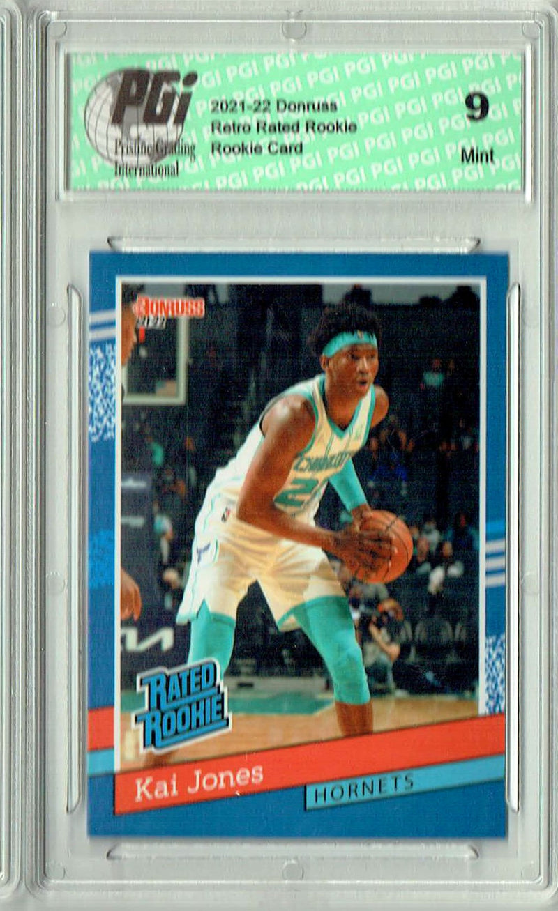 PGI 9 Kai Jones 2021 Donruss #RR-18 1/2502 Retro Rated Rookie Card