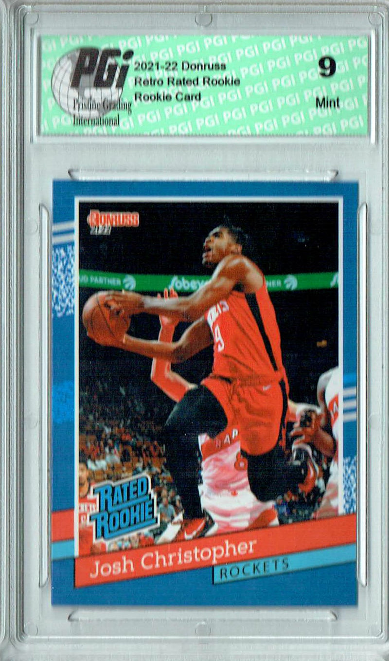 PGI 9 Josh Christopher 2021 Donruss #RR-23 1/2502 Retro Rated Rookie Card