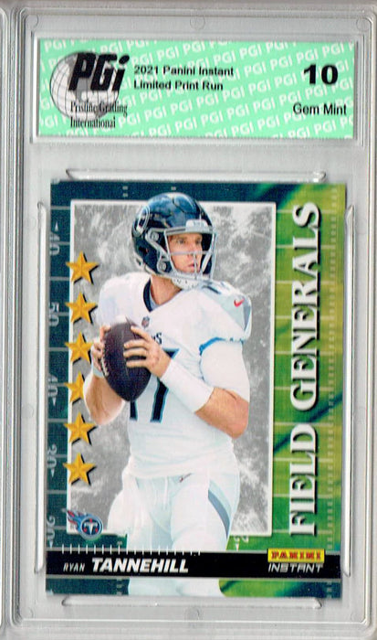 Ryan Tannehill 2021 Panini Instant #FG31 Field Generals 1/2088 Rare Card PGI 10
