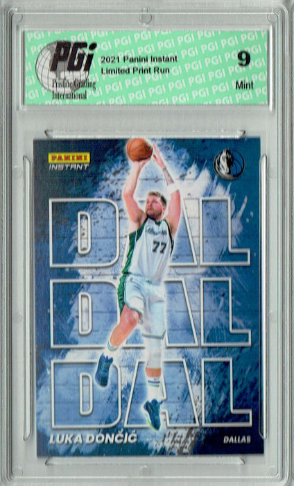 PGI 9 Luka Doncic 2021 Panini Instant #MC7 My City 1/1496 Trading Card