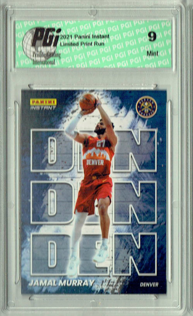 PGI 9 Jamal Murray 2021 Panini Instant #MC8 My City 1/1496 Trading Card